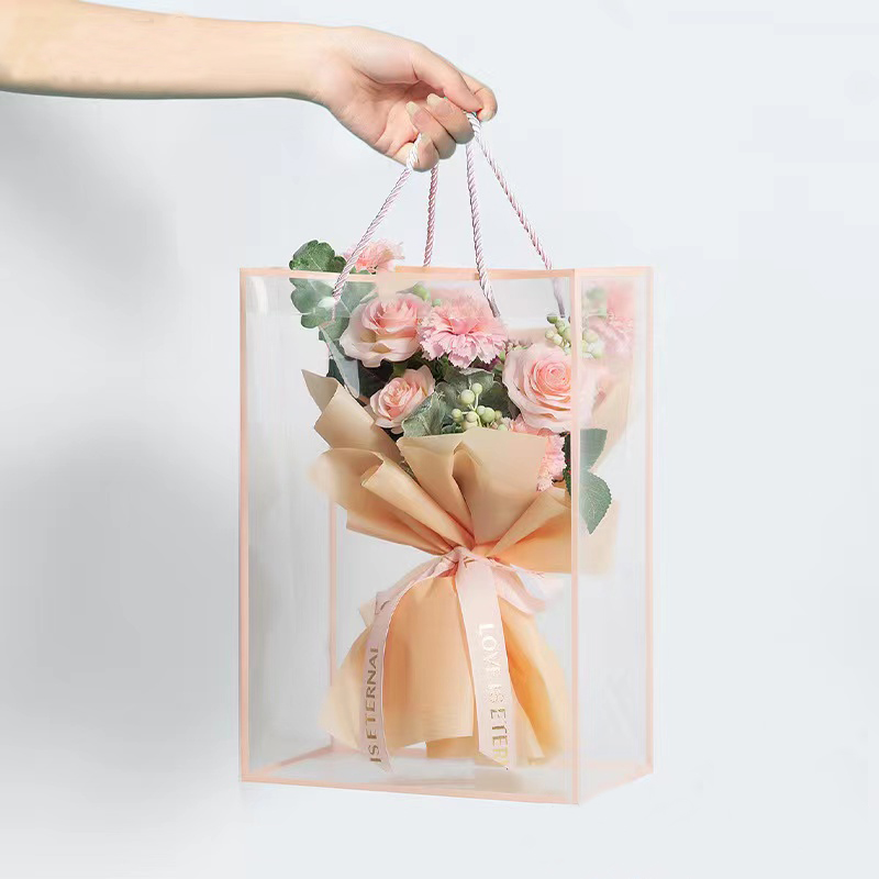 Longs Florist Supply - Saco de embalagem de flor transparente